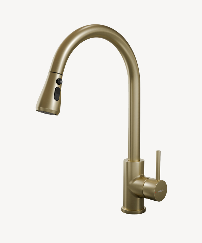 Rubinetto miscelatore cucina con doccetta estraibile - small