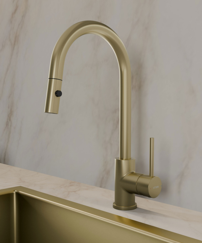 Miscelatore cucina con doccetta - Corbeau