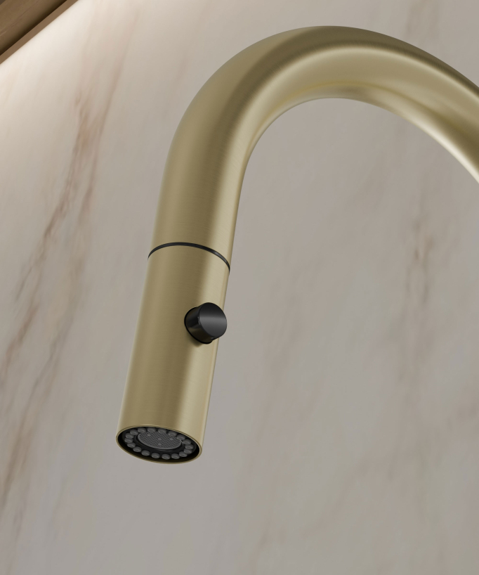 Miscelatore cucina con doccetta - Corbeau