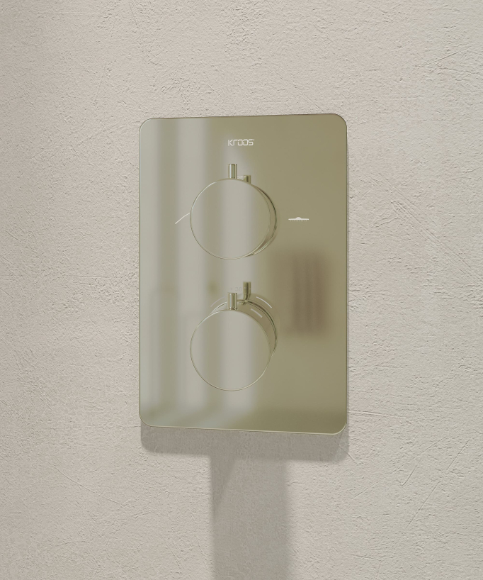 Set miscelatore doccia termostatico incasso - Fiumina