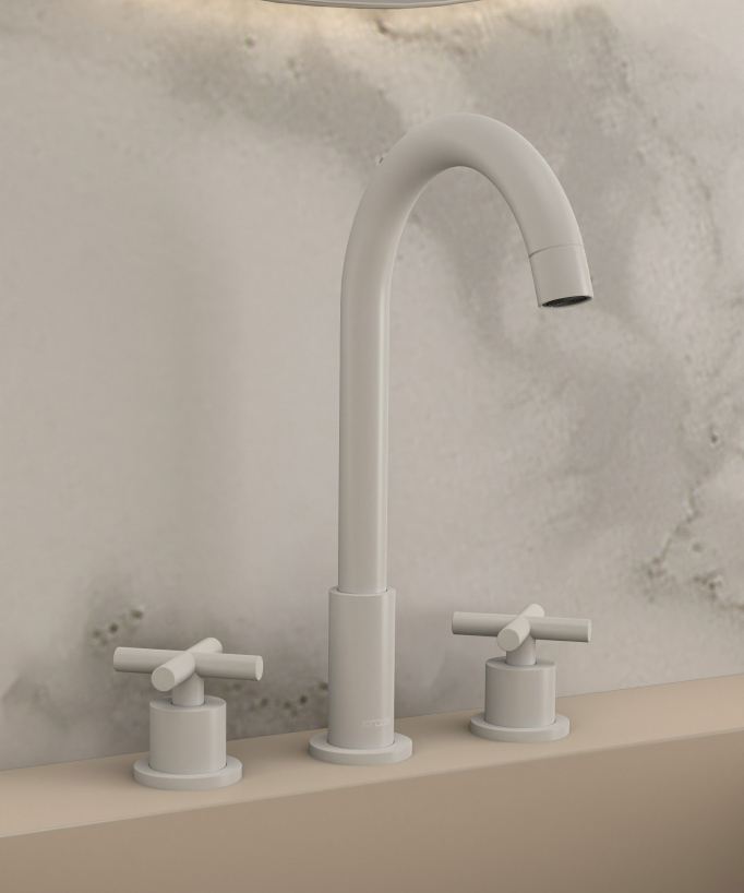 Rubinetto lavabo a ponte - Corbeau