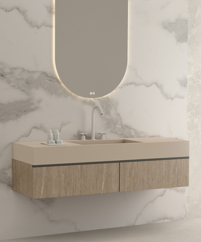 Rubinetto lavabo a ponte - Corbeau