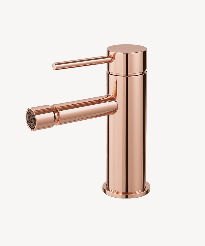Miscelatore bidet monoforo Oro rosa - Corbeau