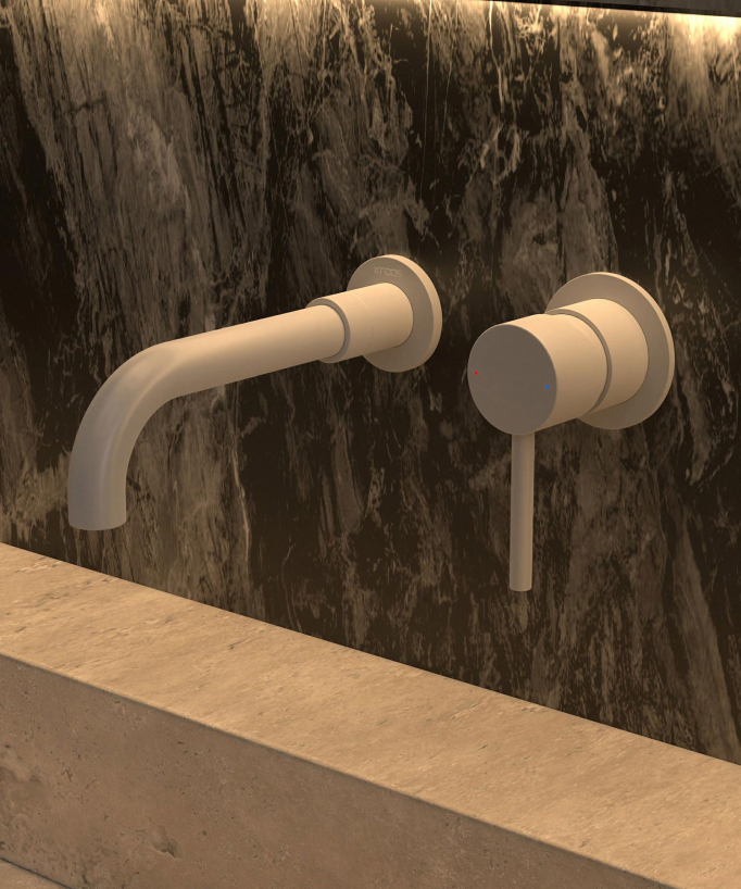 Miscelatore lavabo a parete - Corbeau