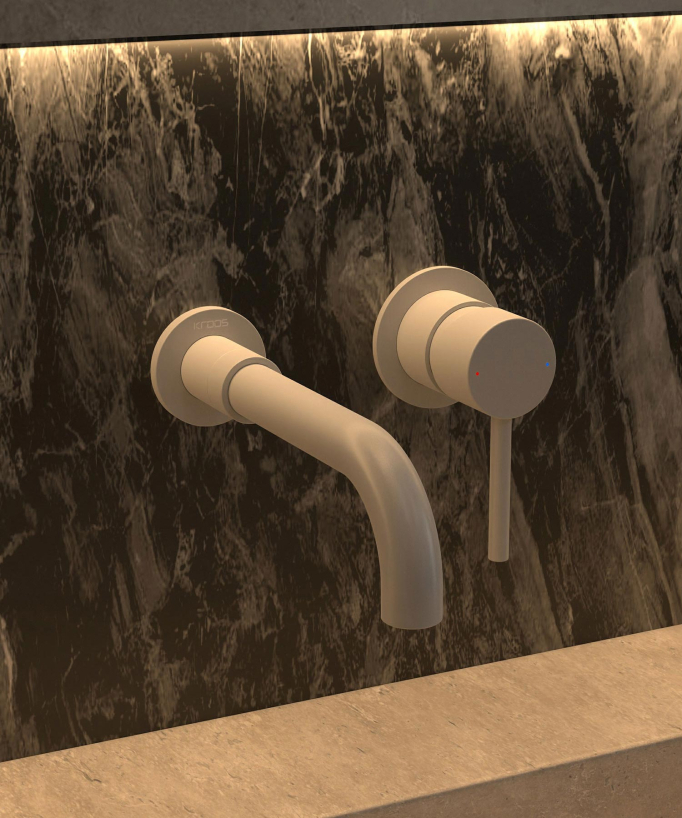Miscelatore lavabo a parete - Corbeau