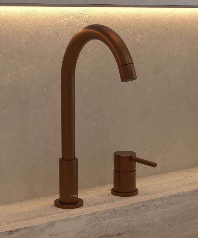 Miscelatore lavabo 2 fori - Corbeau