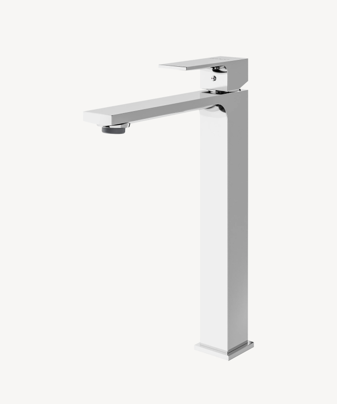 Miscelatore lavabo rialzato cromato - Sirius