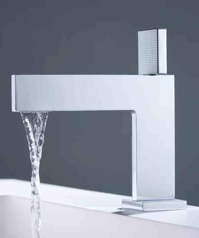 Rubinetto miscelatore lavabo design cromato - Kyra