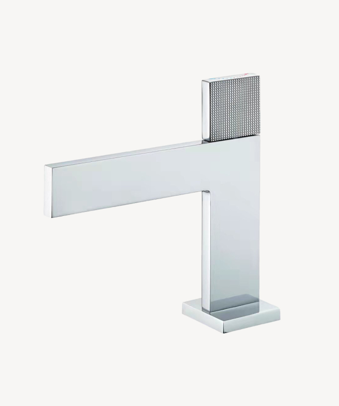 Rubinetto miscelatore lavabo design cromato - Kyra