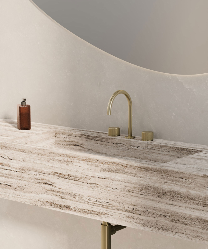 Rubinetto lavabo a ponte - Leros