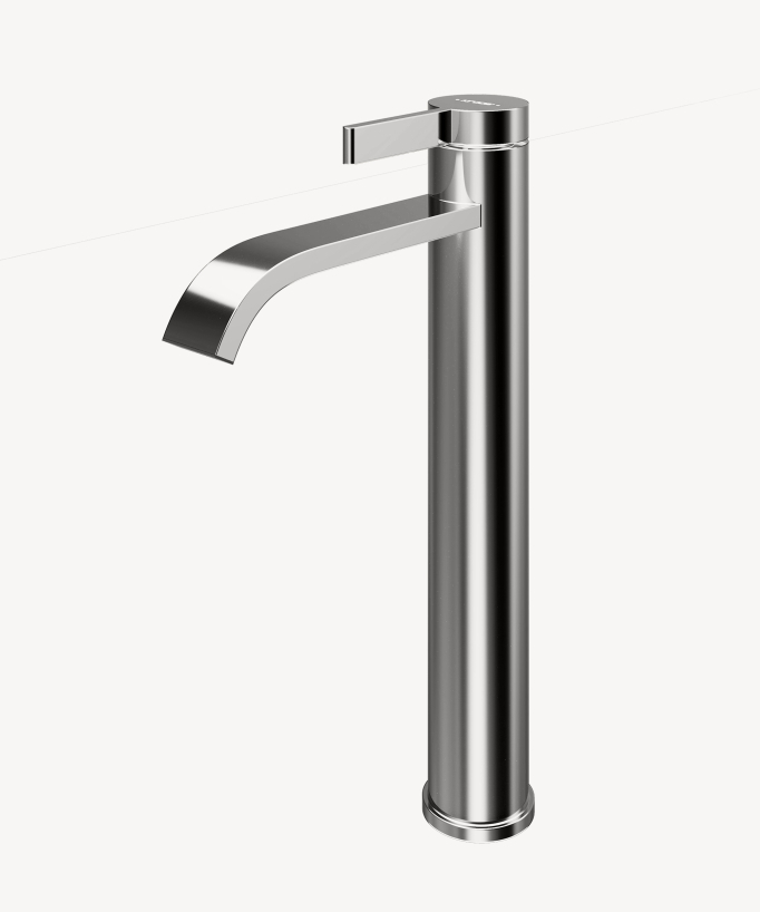 Miscelatore per lavabo alto Cromato - Fiumina