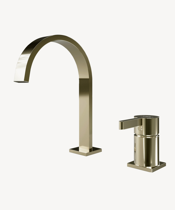 Miscelatore lavabo 2 fori - Fiumina