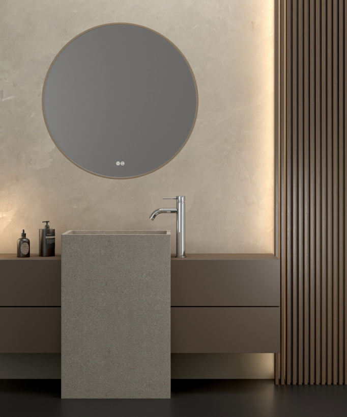 Miscelatore lavabo cromato - Corbeau