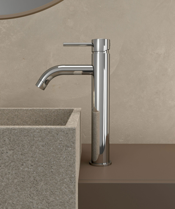 Miscelatore lavabo cromato - Corbeau - small