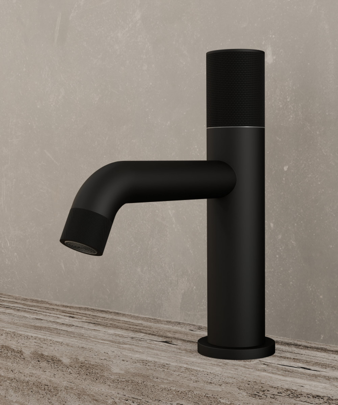 Miscelatore lavabo design senza limitatore di portata - Leros