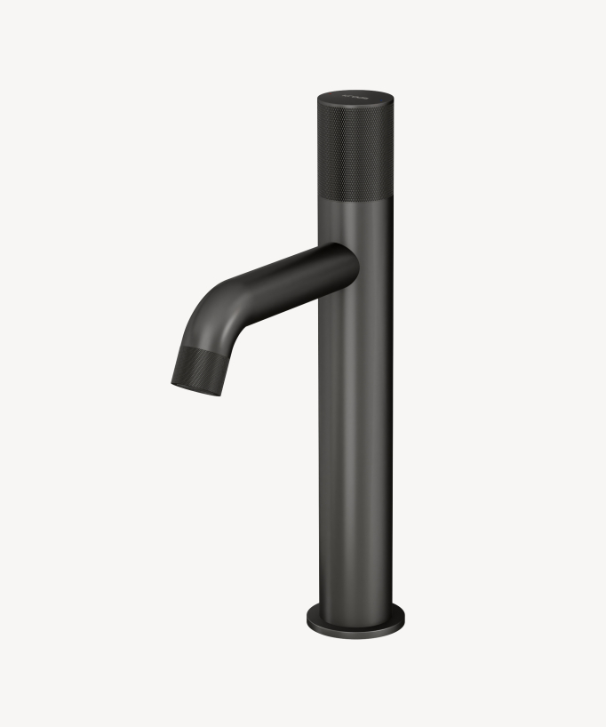 Miscelatore lavabo design gun metal - Leros