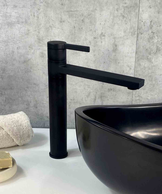 Miscelatore lavabo nero - Mintaka
