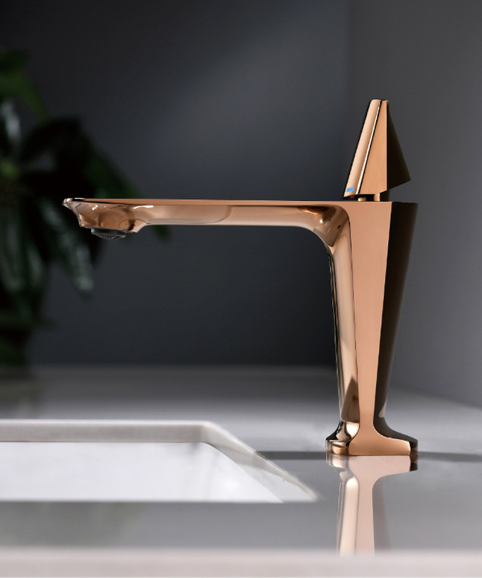 Rubinetto miscelatore lavabo in ottone - Tureis