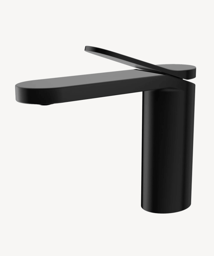 Miscelatore lavabo da appoggio nero - Elbe