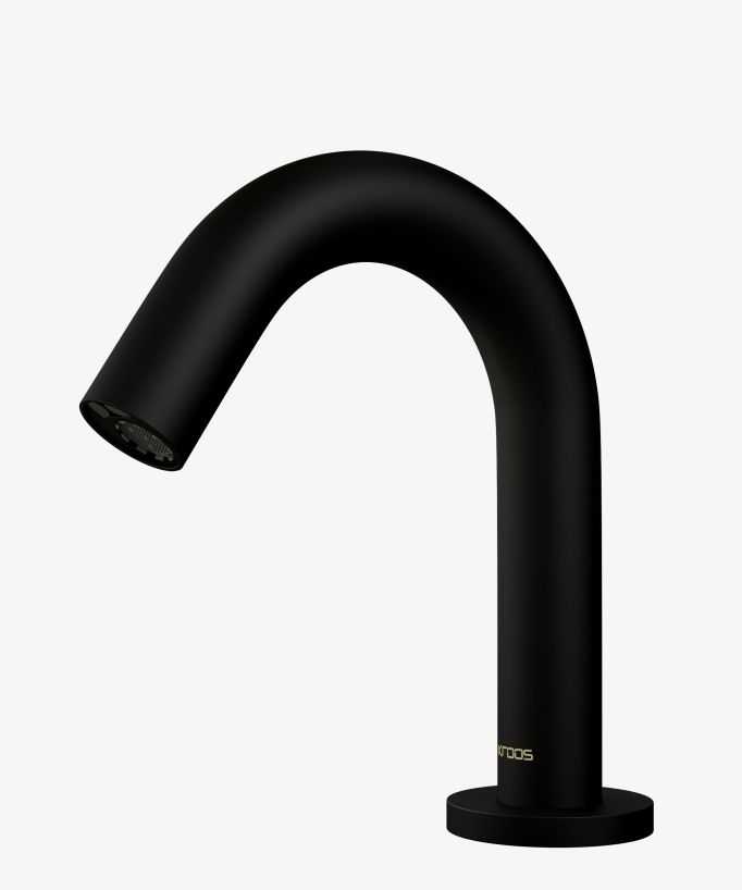 Rubinetto automatico per lavabo, acqua fredda nero – Corbeau