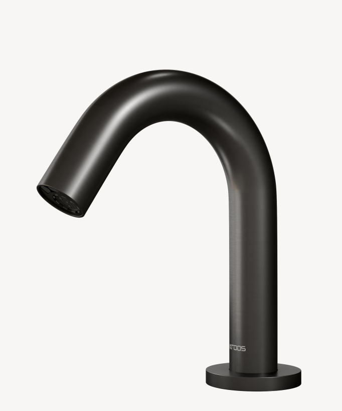 Rubinetto automatico per lavabo, acqua fredda gunmetal – Corbeau