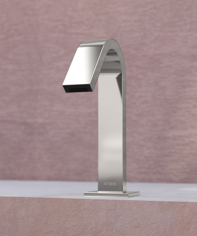 Rubinetto automatico per lavabo, acqua fredda cromato – Fiumina