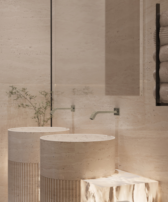 Rubinetto automatico da parete per lavabo, acqua fredda – Fiumina