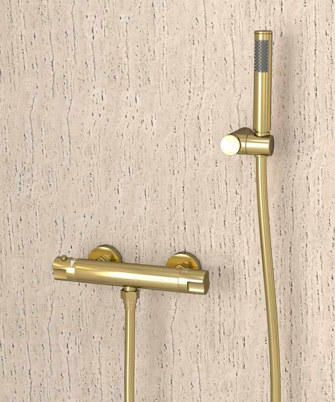 Miscelatore termostatico per doccia Gold - Corbeau