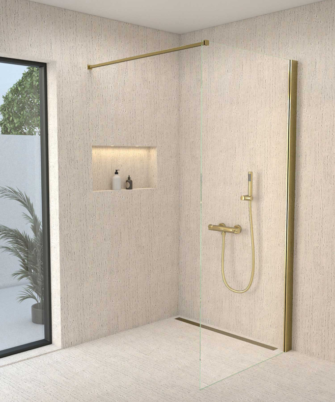 Miscelatore termostatico per doccia Gold - Corbeau