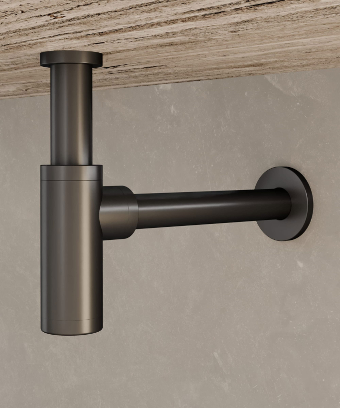 Sifone lavabo - Gunmetal - small