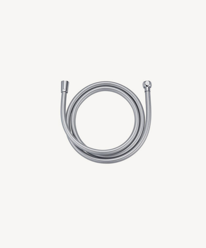 Flessibile doccia in PVC - Nickel spazzolato