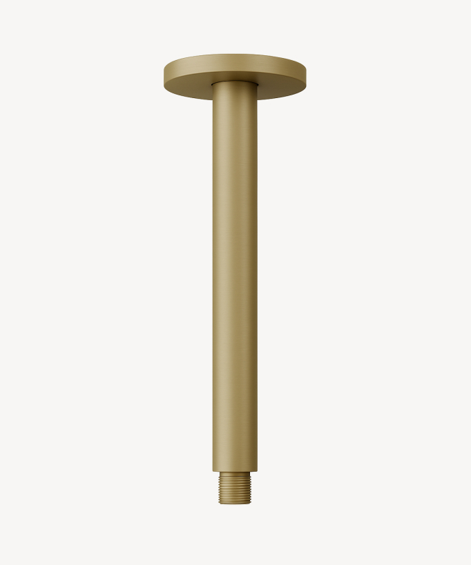 Braccio doccia a soffitto Oro spazzolato - Corbeau