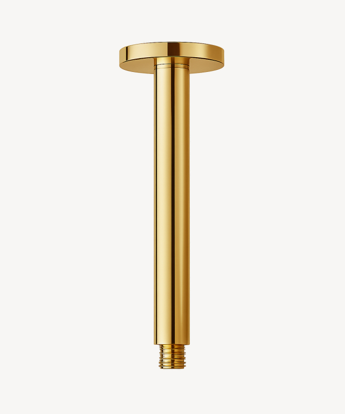 Braccio doccia a soffitto Dorato - Corbeau