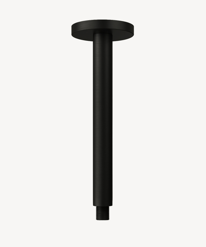 Braccio doccia a soffitto Nero - Corbeau