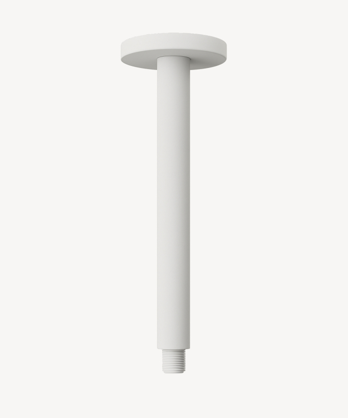 Braccio doccia a soffitto Bianco - Corbeau