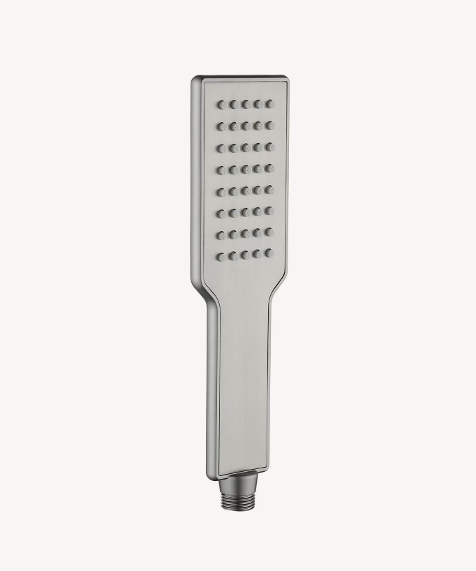 Doccetta a mano in acciaio inox 1 getto - Nickel spazzolato