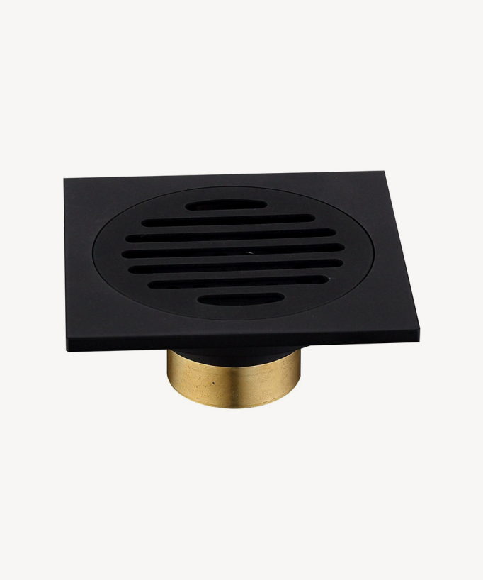 Sifone a pavimento da incasso con griglia - small
