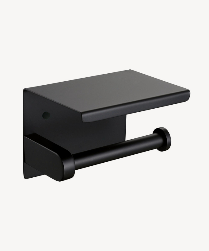 Porta rotolo WC con supporto smartphone - small