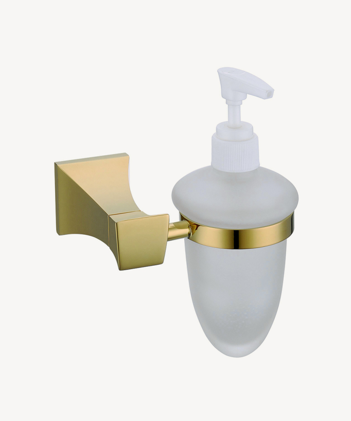 Dispenser sapone da parete Dorato - Chloe