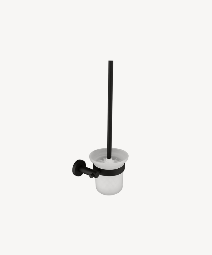 Porta scopino WC Nero - Corbeau