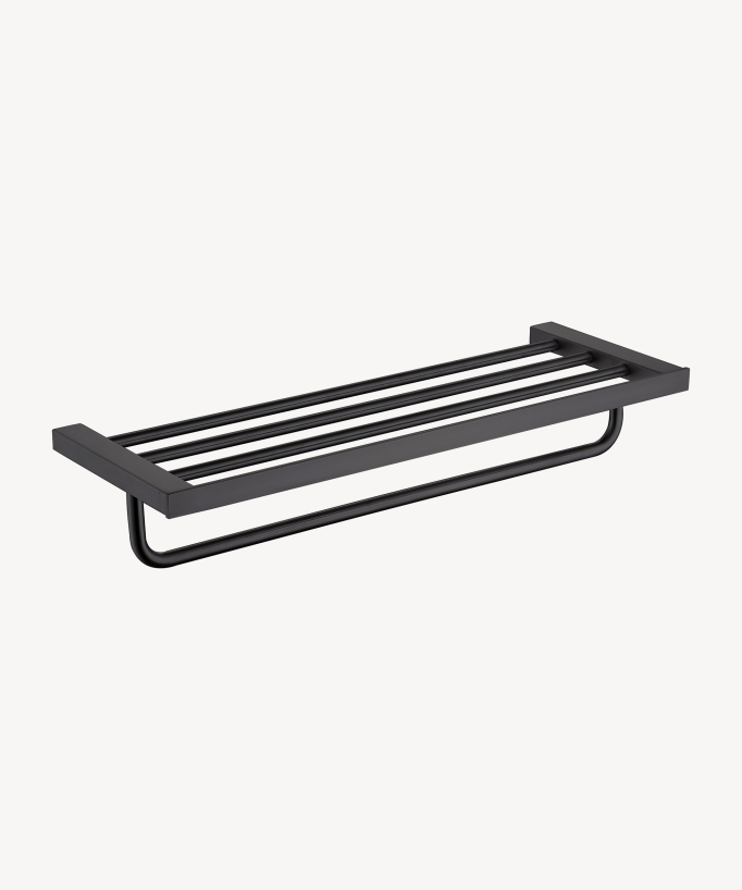 Portasalviette a muro con ripiano - Sirius