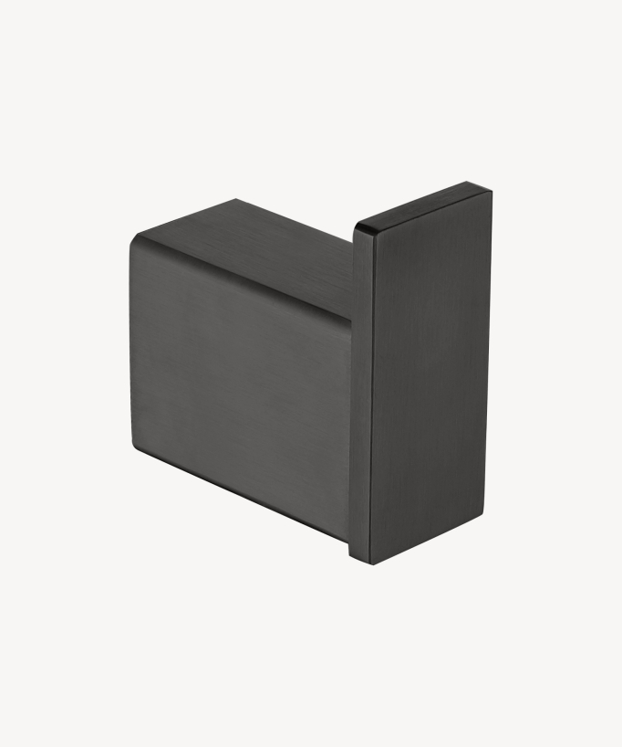 Appendiabiti singolo da parete Gunmetal - Sirius