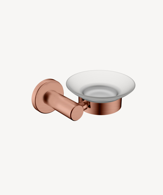 Portasapone da parete Oro rosa - Corbeau - small