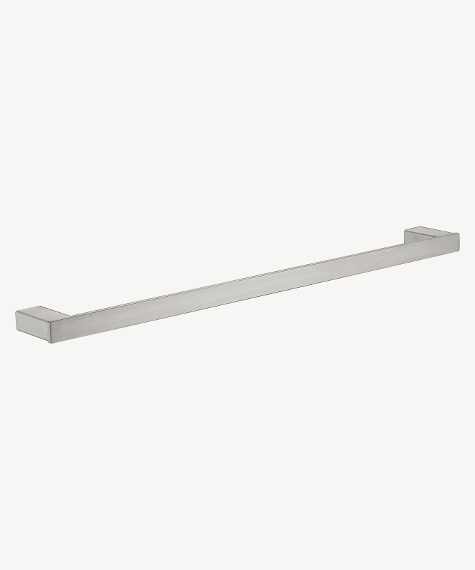 Porte serviettes simple  barre Osaka, finition chromé, forme angulaire