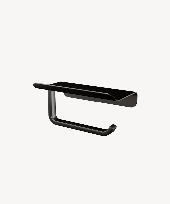 Portarotolo WC a muro Gunmetal - Corbeau