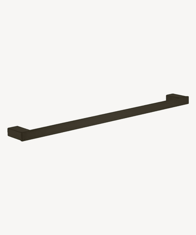 Porte serviettes une barre noir design moderne 