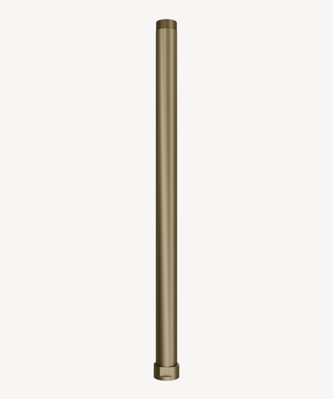 Prolunga colonna doccia 35 cm Oro spazzolato