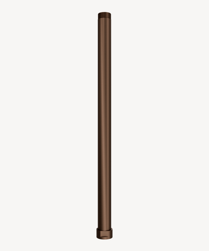 Prolunga colonna doccia 35 cm Oro rosa spazzolato