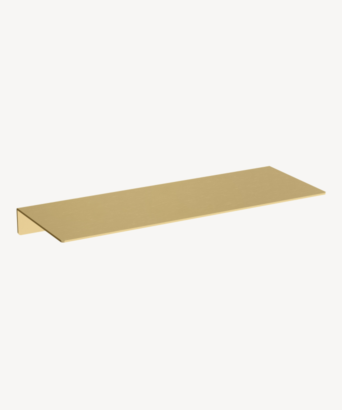 Mensola da parete inox 50 cm - Doré brossé