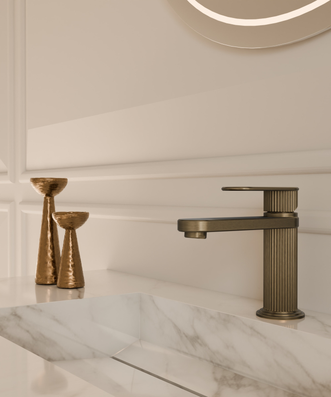 Miscelatore lavabo da appoggio - Hera